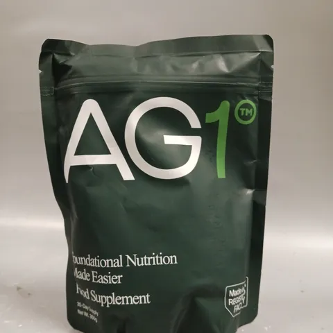 SEALED AG1 FOUNDATIONAL NUTRITION FOOD SUPPLEMENT - 360G