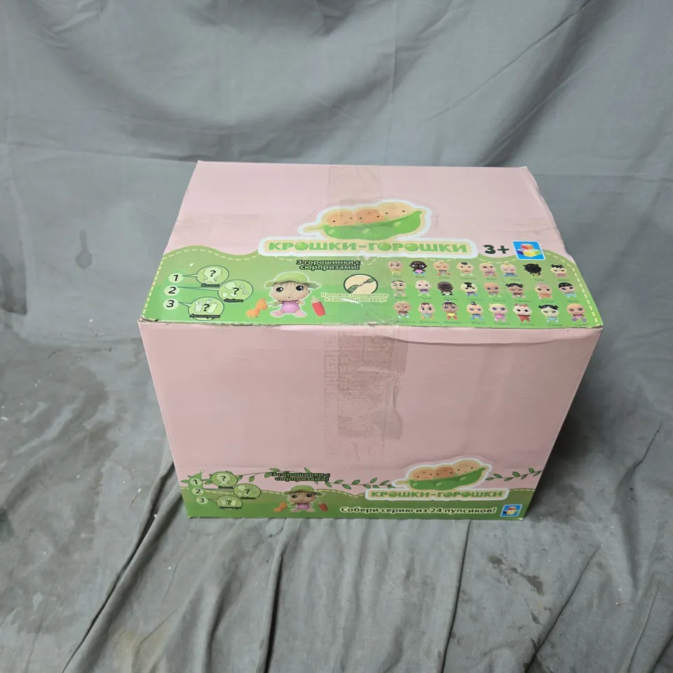 BOXED CRUMBLE PEA TOY FIGURES