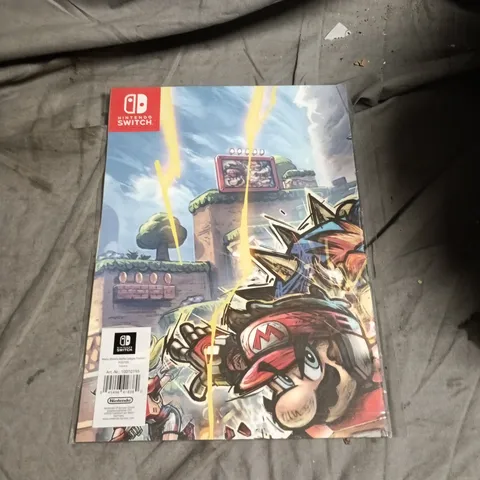 BOX OF APPROXIMATELY 80 MARIO STRIKERS BATTLE LEAGUE FOOTBALL POSTER 