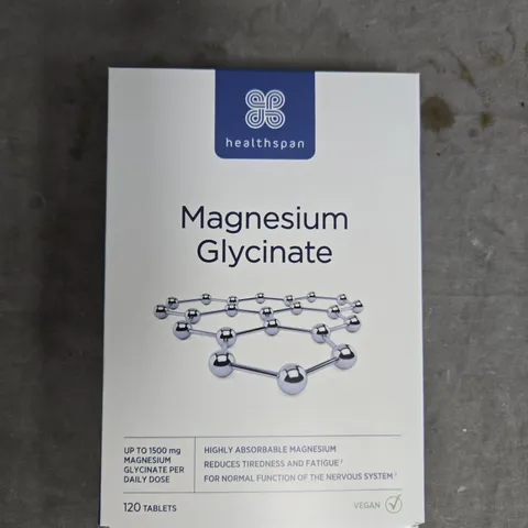 HEALTHSPAN MAGNESIUM GLYCINATE – 120 TABLETS 