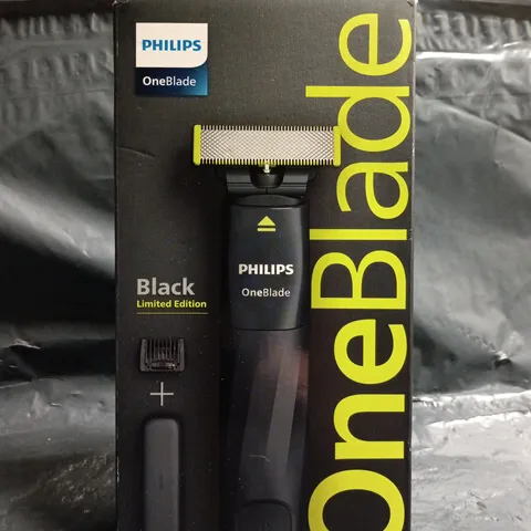 BOXED PHILIPS ONE BLADE LIMITED BLACK EDITION