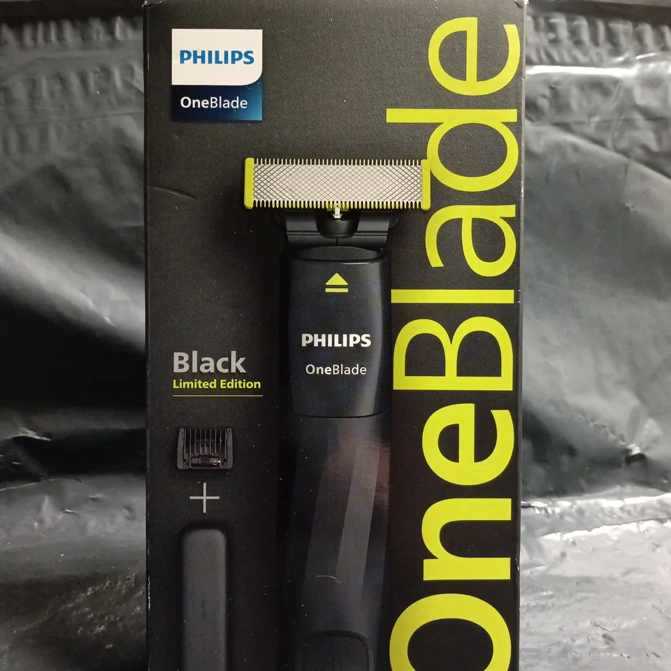 BOXED PHILIPS ONE BLADE LIMITED BLACK EDITION