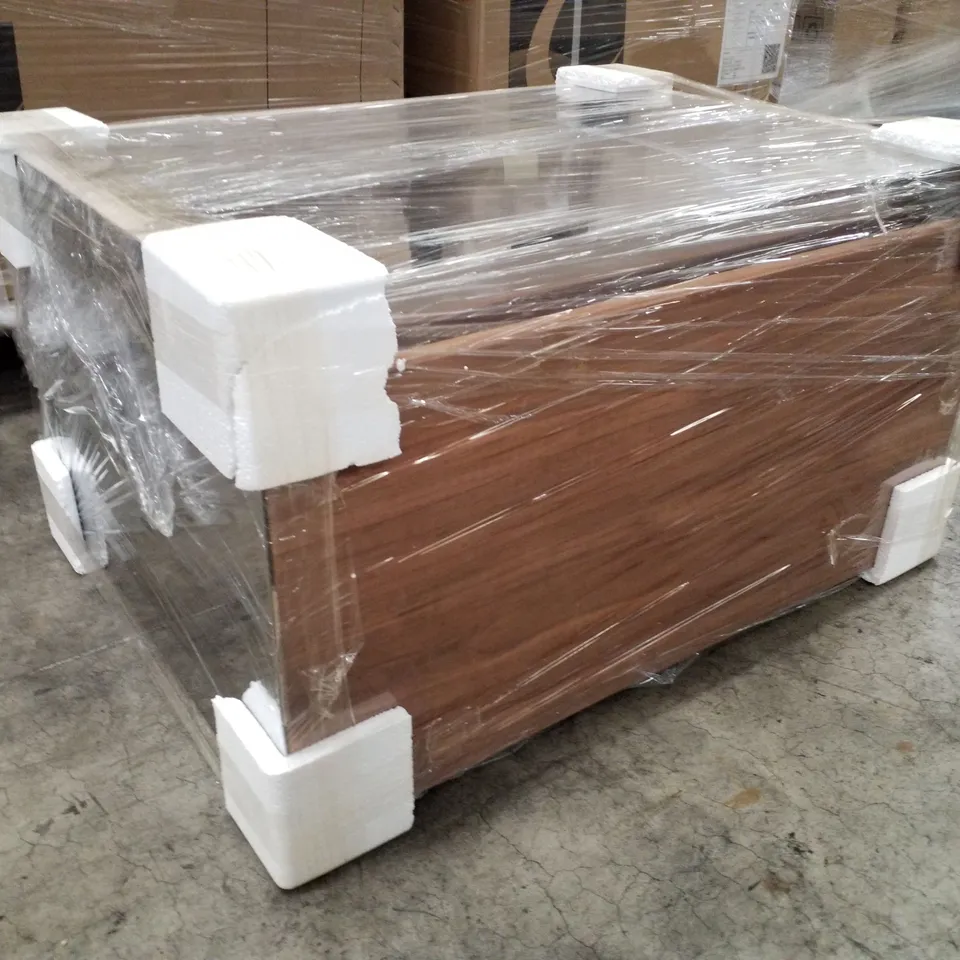 BOXED BRAND NEW CALYPSO ONETA 710MM SINGLE DRAWER WH VANITY UNIT IN APPLE WOOD