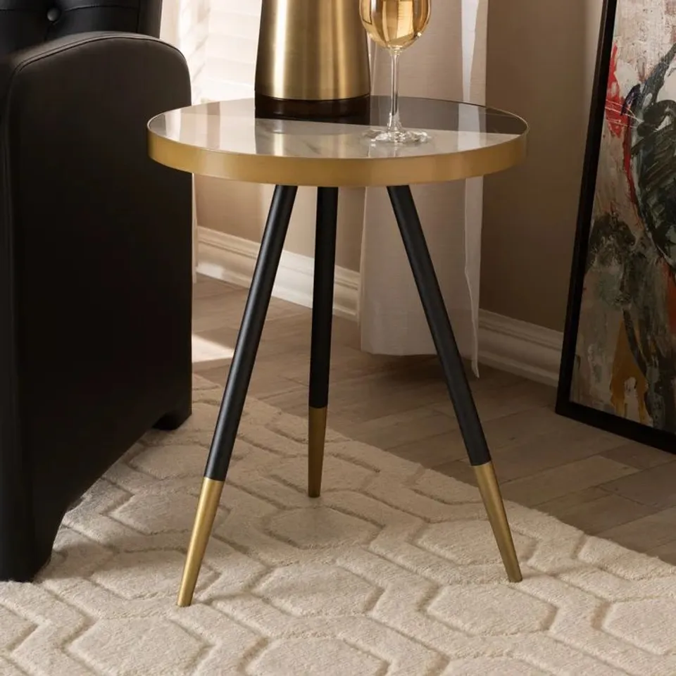 BOXED DESIGNER CONDER SIDE TABLE (1 BOX)