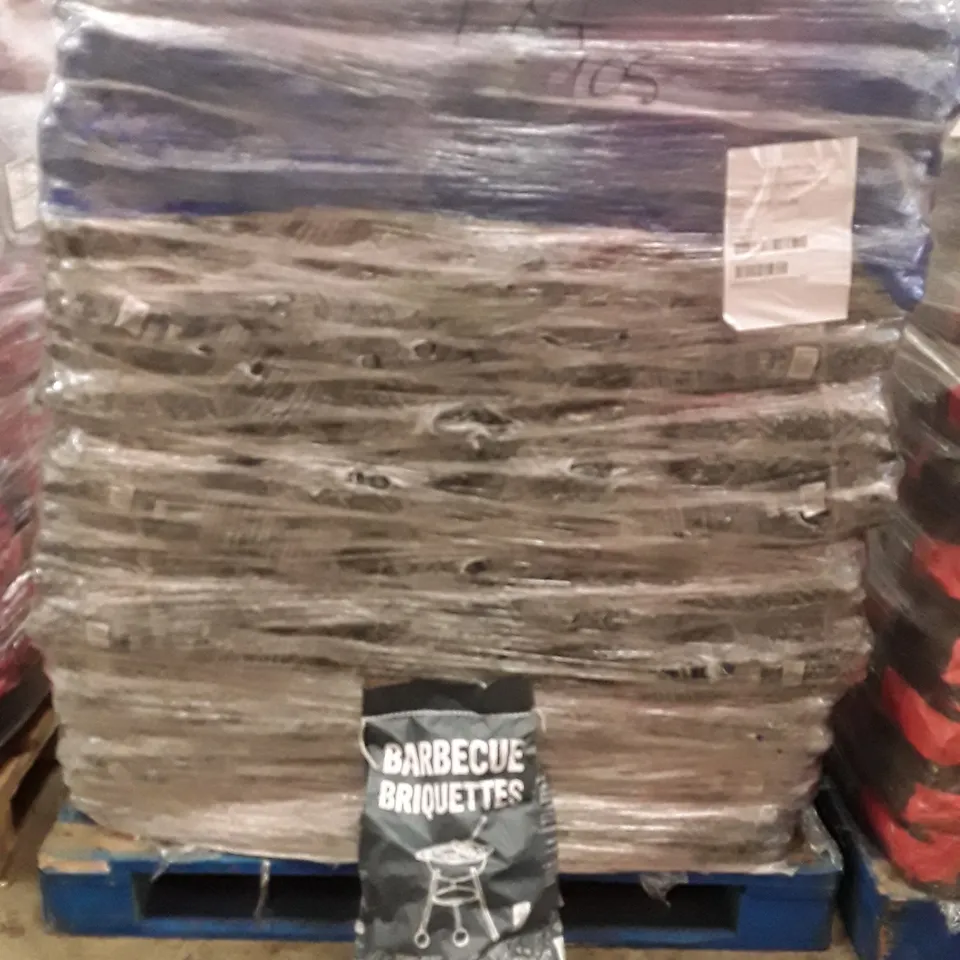 PALLET OF APPROXIMATELY 100 BAGS OF BARBECUE BRIQUETTES