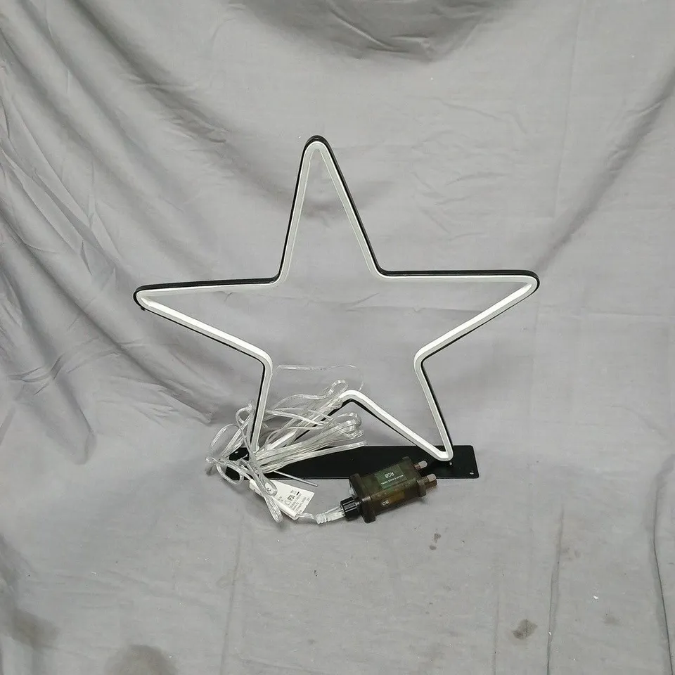 NEON FLEX RGB STAR ON STAND WITH REMOTE