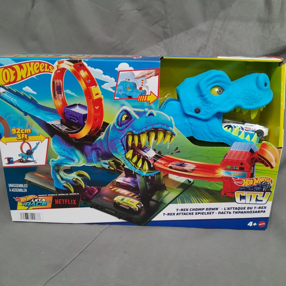 HOT WHEELS CITY - TREX CHOMP DOWN