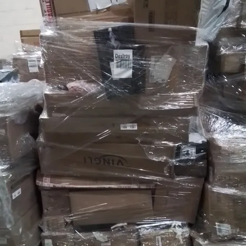 PALLET OF ASSORTED HOUSEHOLD GOODS AND PRODUCTS TO INCLUDE;POWER TOOL BATTERY,PS5 COOLING STAND,CHRISTMAS LIGHT