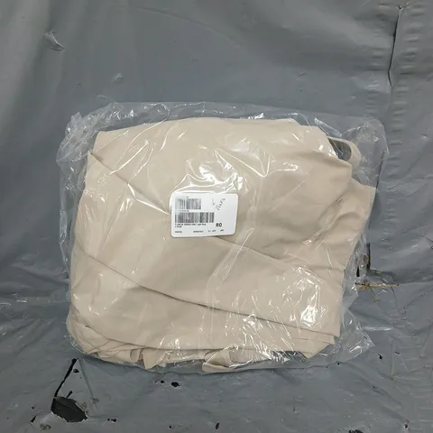 BAGGED CENTIGRADE LONGLINE TRENCH COAT LIGHT BEIGE SMALL