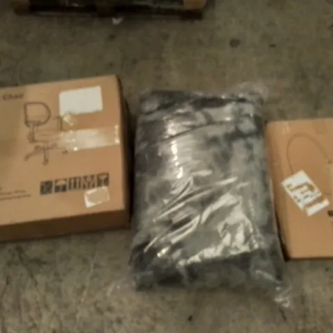 PALLET OF UNPROCESSED ITEMS TO INCLUDE ROTARY HUMIDIFIER, VAT SPOTWASH DUO, AND OFFICE CHAIR