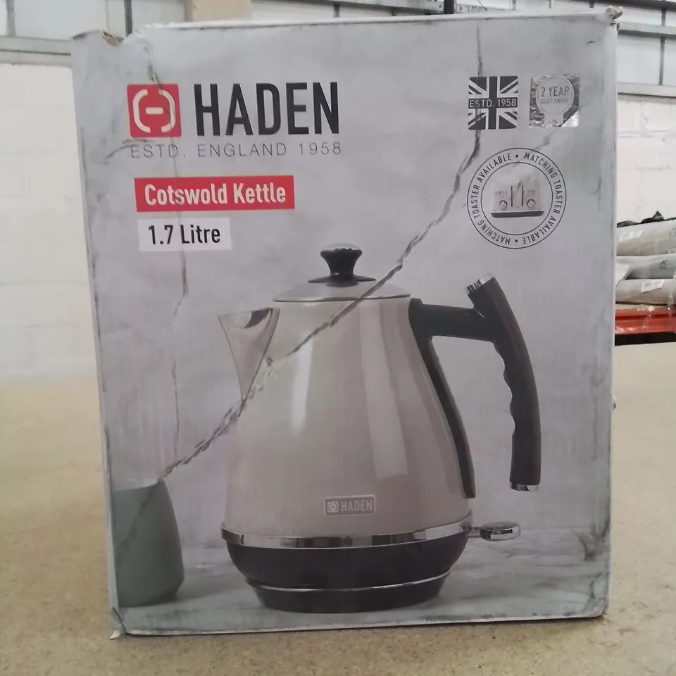 BOXED HADEN 1.7LITRE COTSWOLD KETTLE