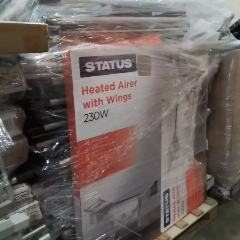 PALLET TO CONTAIN A LARGE QUANTITY OF HEATED CLOTHING AIRERS 