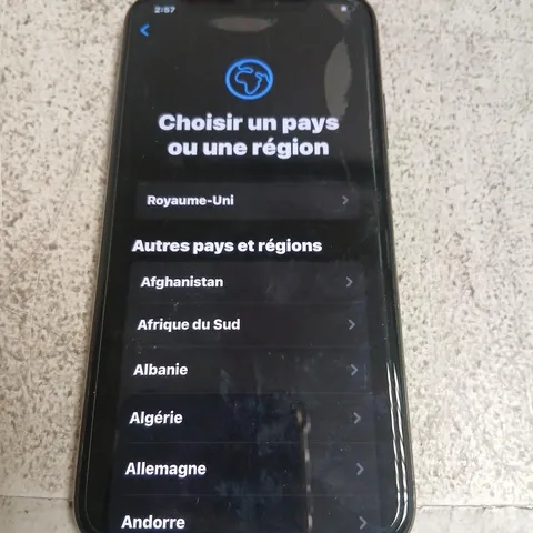 APPLE IPHONE X – SPACE GREY
