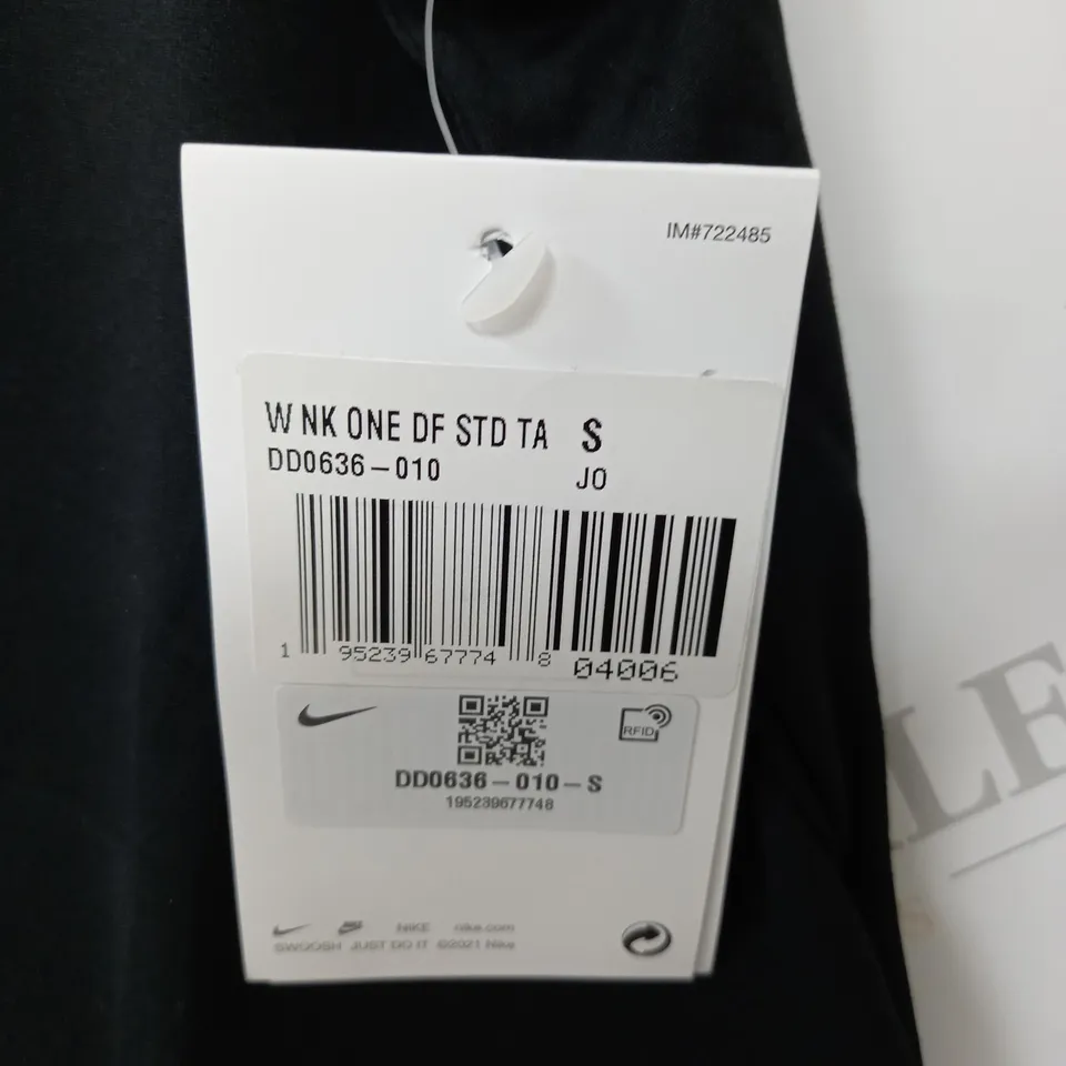 NIKE DRI-FIT WOMENS BLACK SPORTS VEST - S