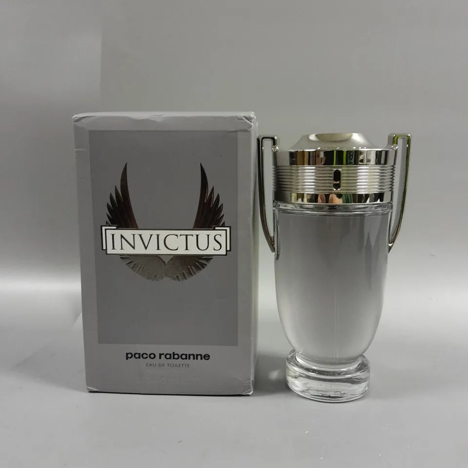 BOXED PACO RABANNE INVICTUS EAU DE TOILETTE 200ML RRP £98.5