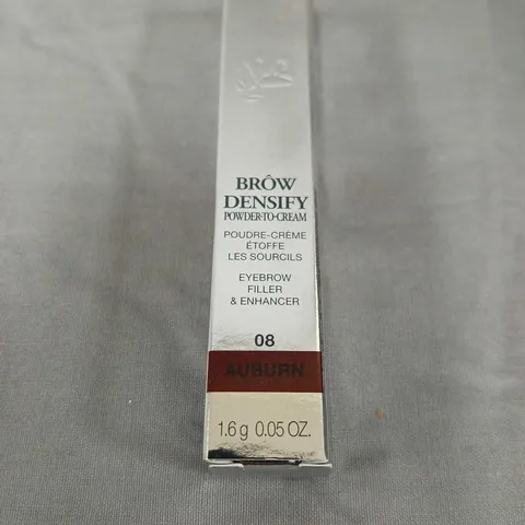 LANCOME BROW DENSIFY POWDER-TO-CREAM EYEBROW FILLER & ENHANCER – AUBURN 08 (1.6 G / 0.05 OZ)
