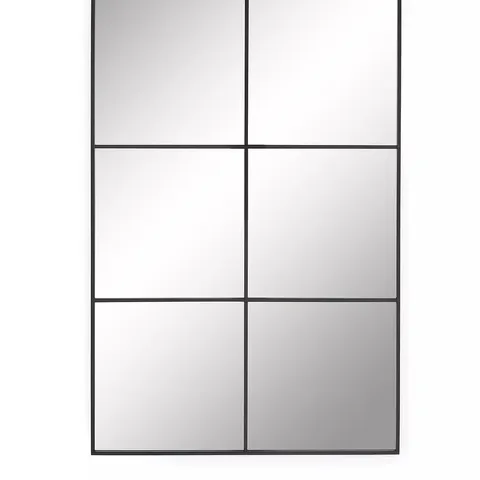 LARGE WINDOW PANE MIRROR