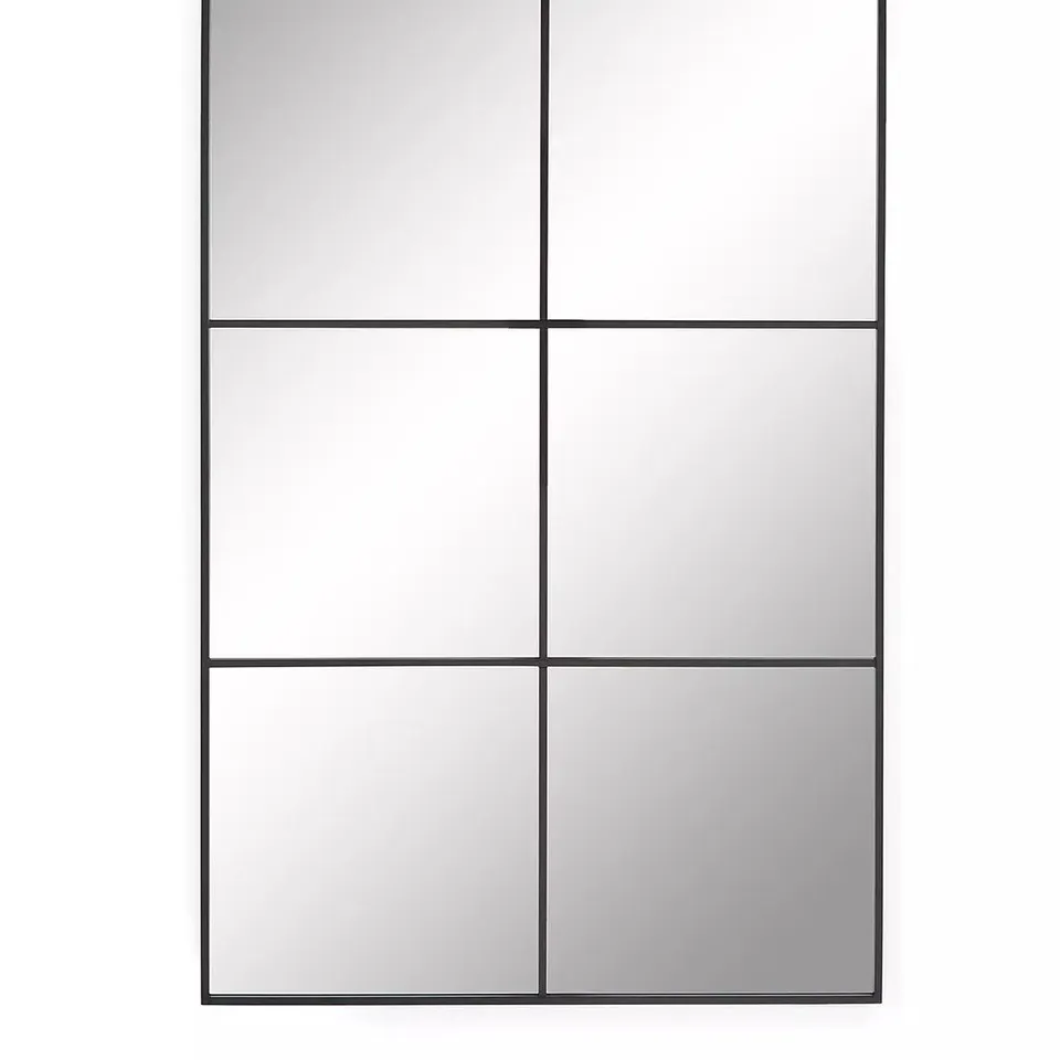 LARGE WINDOW PANE MIRROR