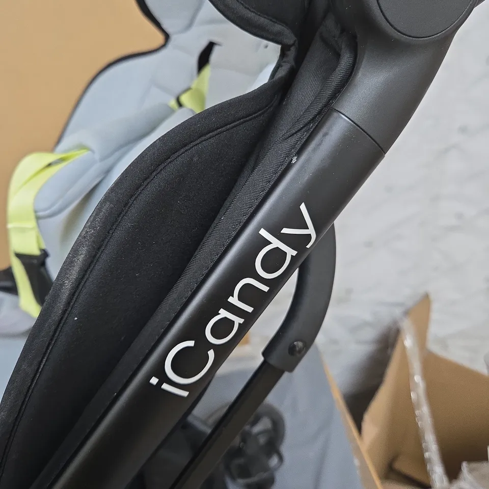 ICANDY STROLLER – GREY/BLACK PUSHCHAIR.