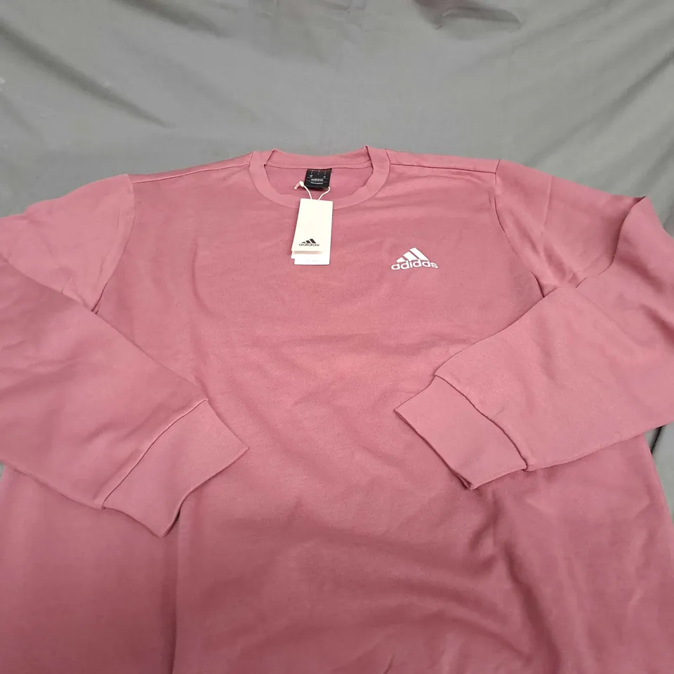 ADIDAS CASUAL LOGO SWEATSHIRT SIZE L