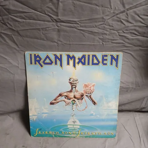 IRON MAIDEN – SEVENTH SON OF A SEVENTH SON LP SLEEVE (VINYL ALBUM COVER) - VINYL LP