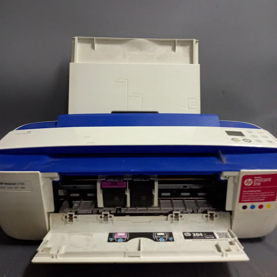 HP DESKJET 3700 ALL-INONE PRINTER SDGOB-1621 IN WHITE/BLUE