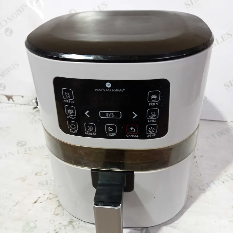 COOK'S ESSENTIALS 4.0L AIR FRYER COOL GREY