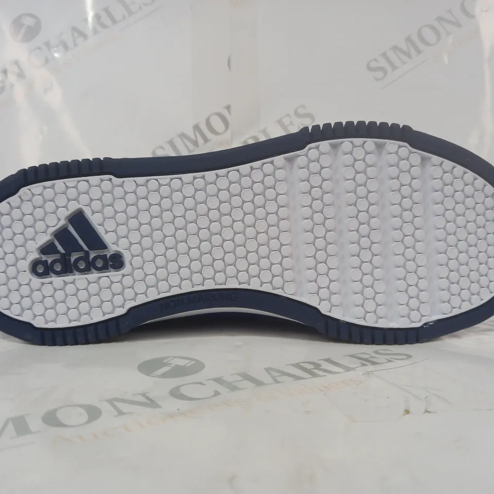 PAIR OF ADIDAS TENSAUR SPORT 2.0 KIDS SHOES IN BLUE/WHITE UK SIZE 5