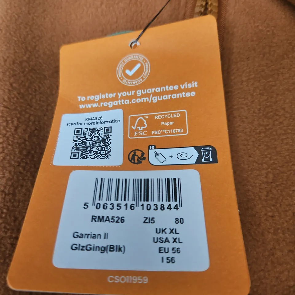 REGATTA FLEECE JACKET – RMA526 – UK XL – LIGHT BROWN
