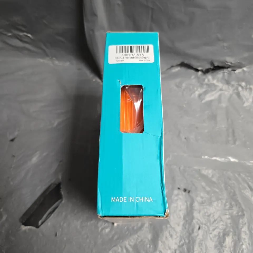 BOXED SUNLU 3D PRINTING FILAMENT1.75MM 1KG IN ORANGE