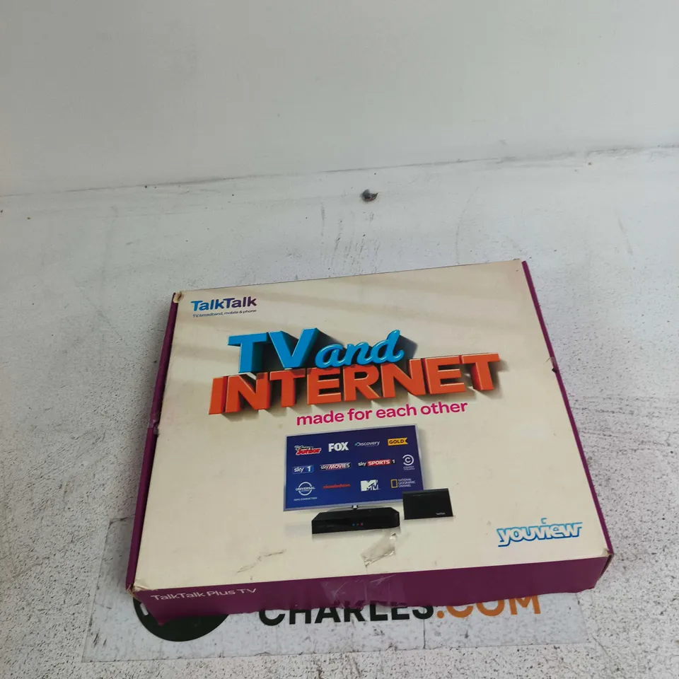 TALKTALK YOUVIEW TV SET-TOP BOX – BOXED