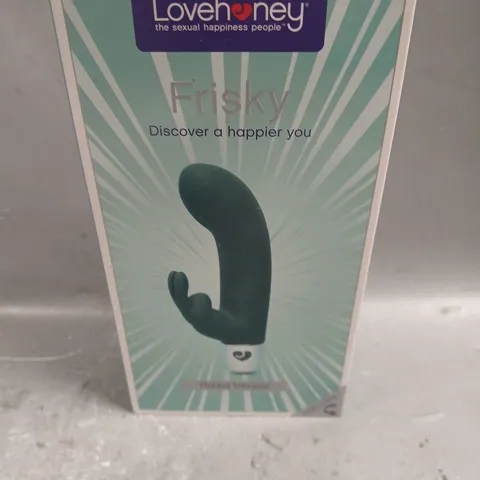 BOXED LOVE HONEY FRISKY RABBIT VIBRATOR