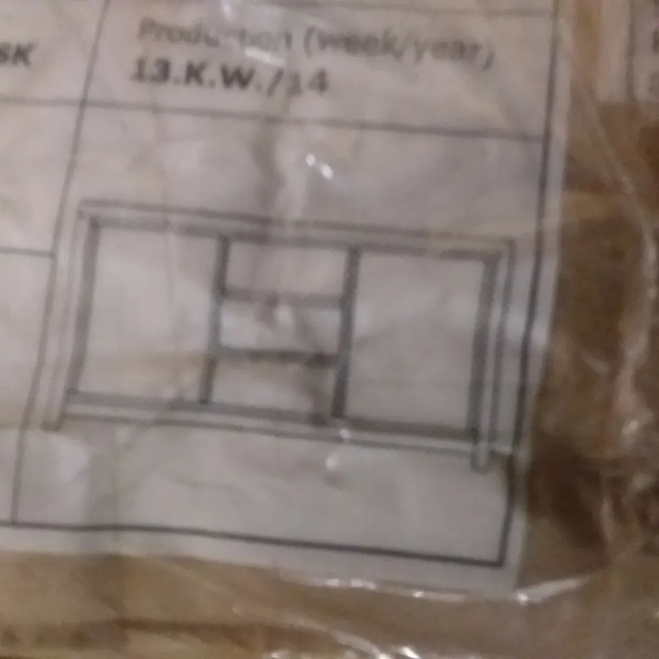 SANTOS WOODEN SIDEBOARD (1 OF 2 BOXES)