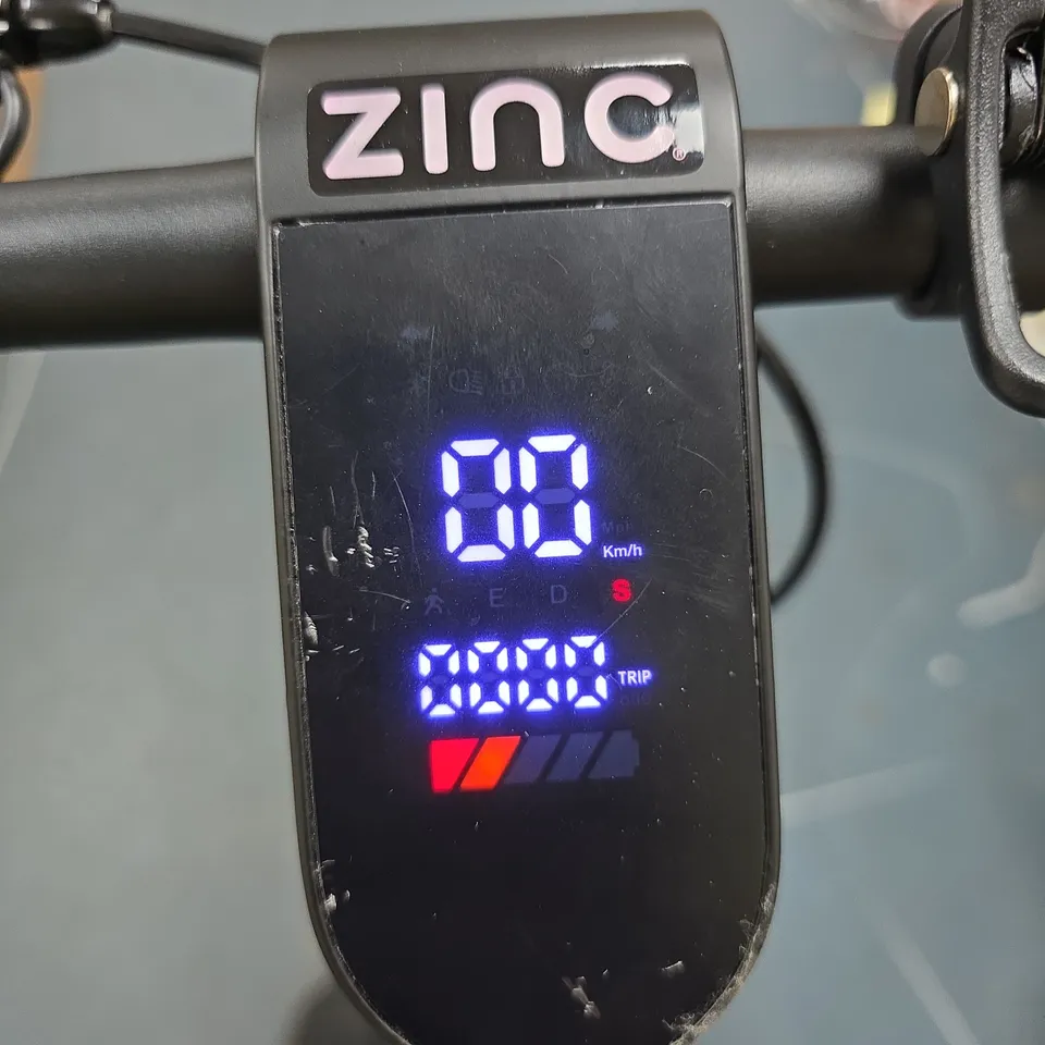 ZINC ELECTRIC SCOOTER – BLACK