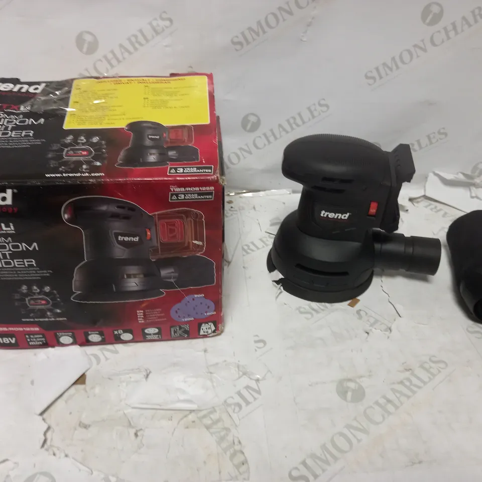 TREND 125MM RANDOM ORBIT SANDER