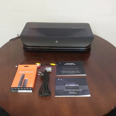 BOXED AWOL VISION LTV-3000 PRO 4K 3D RGB ULTRA SHORT THROW TRIPLE PROJECTOR WITH DOLBY VISION & ATMOS