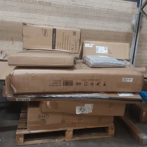 PALLET CONTAINING A VERY LARGE QUANTITY OF ASSORTED FURNITURE PARTS ECT