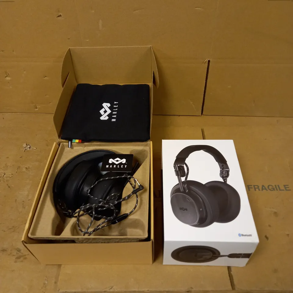 MARLEY EXODUS ANC BLUETOOTH HEADPHONES - BLACK