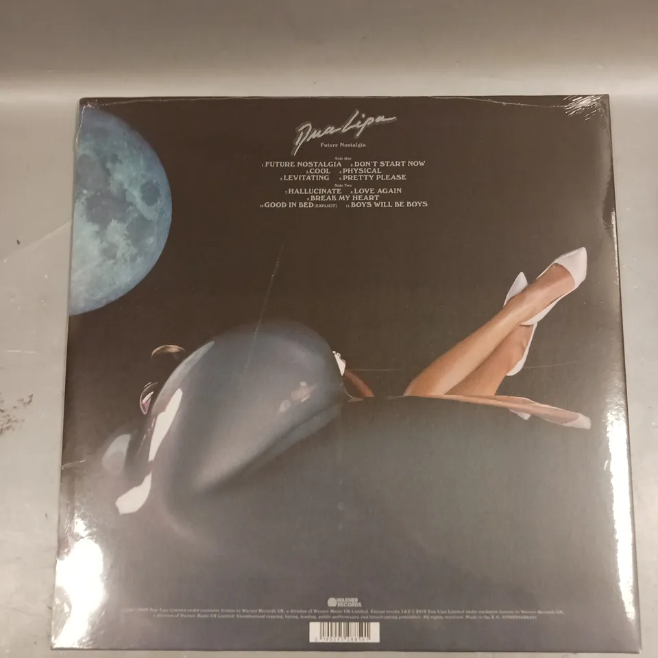 SEALED DUA LIPA FUTURE NOSTALGIA VINYL