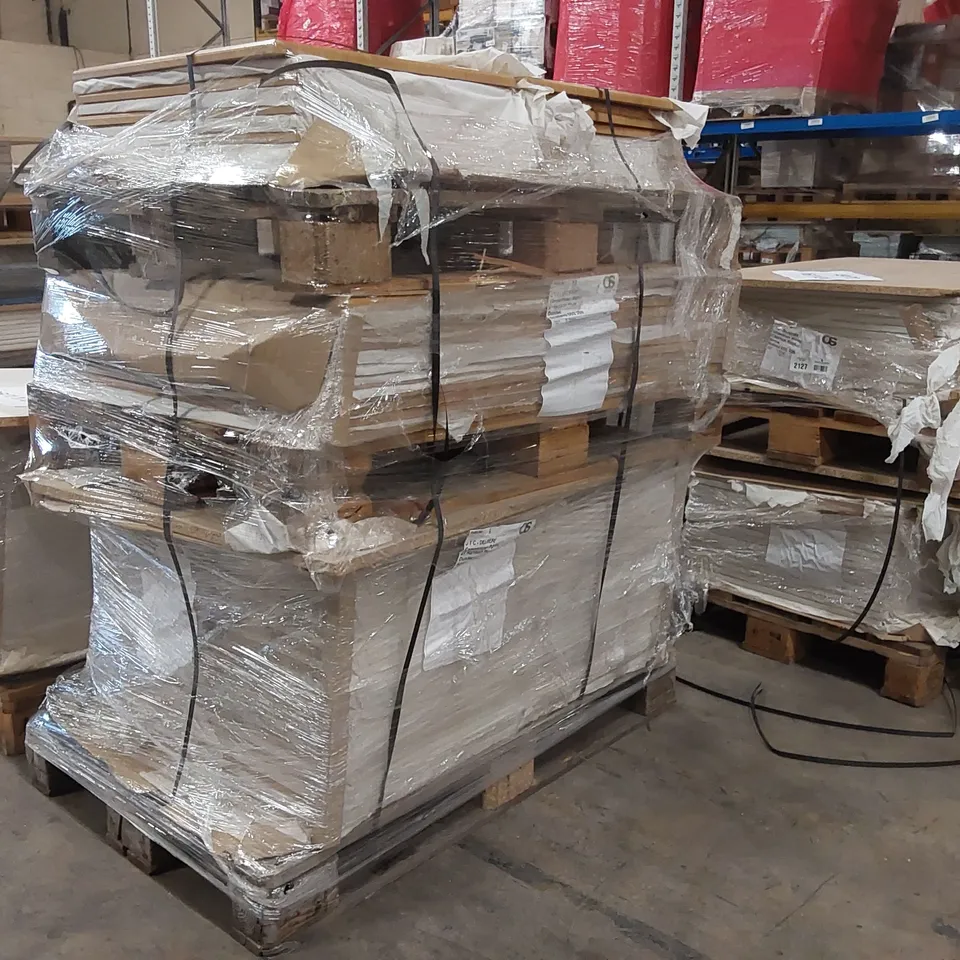 PALLET OF LARGE QUANTITY OF KITCHENS/BEDROOM REPLACEMENT CABINET DOOR/DRAWER/END PANELS IN ASSORTED SIZES