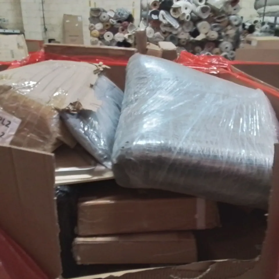 PALLET OF ASSORTED HOUSEHOLD GOODS AND PRODUCTS TO INCLUDE;SAFETY RAILS,RETRACTABLE SAFETY GATE,SLICER MACHINE