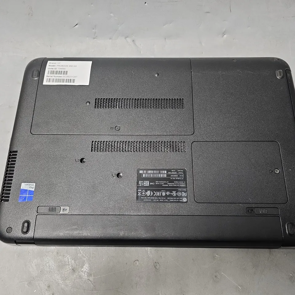 HP PROBOOK 450 G3 LAPTOP 
