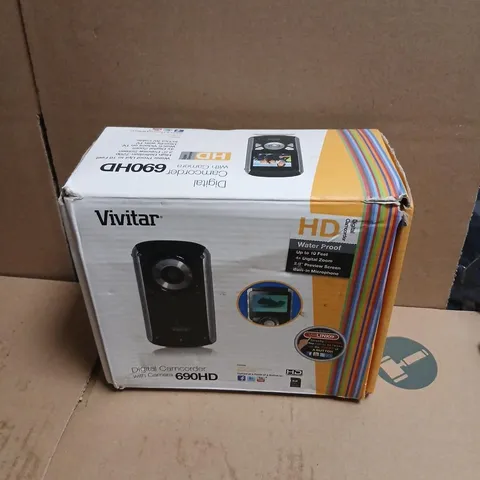 VIVITAR 690HD DIGITAL CAMCORDER – BOXED