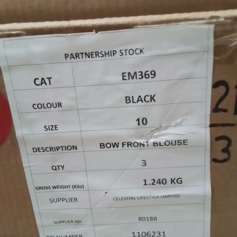 BOXED BRAND NEW APPROXIMATELY 3 SIMPLY BE BOW FRONT BLOUSE BLACK SIZE 10