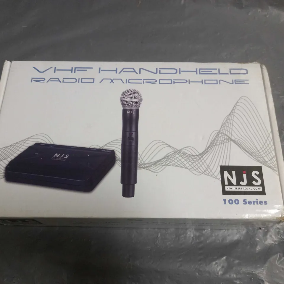 NJS VHF HANDHELD RADIO MICROPHONE 100 SERIES