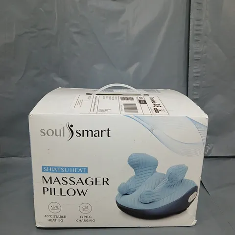 BOXED SOUL SMART MASSAGER PILLOW IN BLUE
