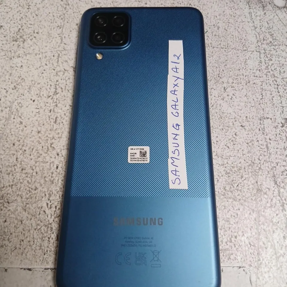 SAMSUNG GALAXY A12 – BLUE, QUAD CAMERA (SIM-FREE) SMARTPHONE