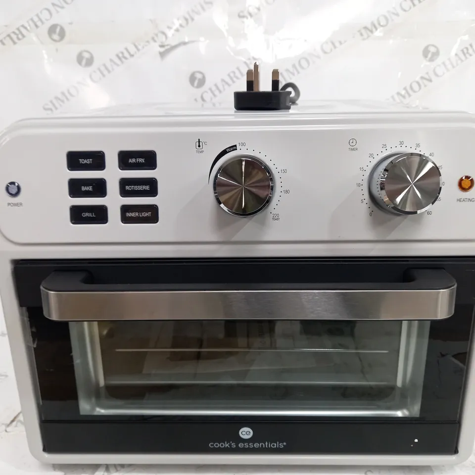 BOXED COOK'S ESSENTIAL AIRFRYER OVEN IN COOL GREY 
