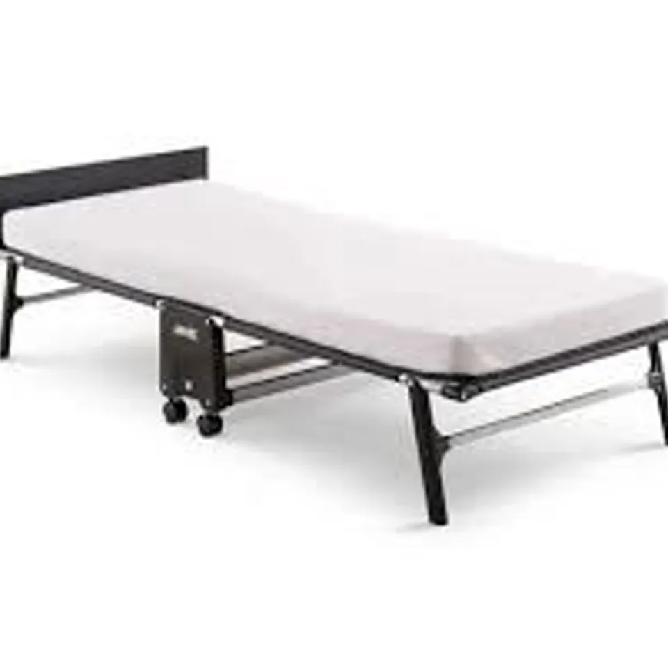 BOXED JAY-BE RM80 ROLLAWAY FOLDING BED WITH MEMORY MATTRESS