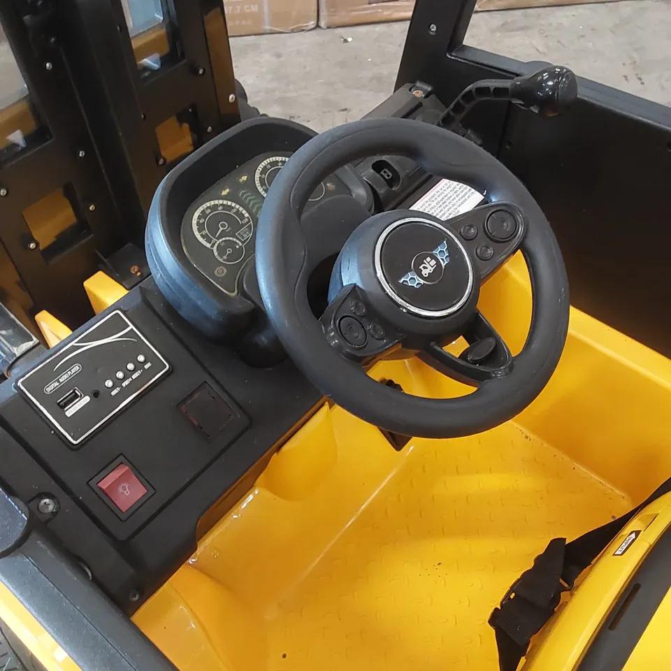 CHILDREN’S 12V ELECTRIC RIDE ON FORKLIFT TRUCK